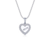 Mom Heart Necklace