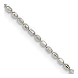 Sterling Silver 1.5mm Fancy Beaded Chain