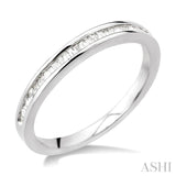 Channel Set Diamond Wedding Band