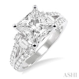 Semi-Mount Diamond Engagement Ring