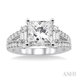 Semi-Mount Diamond Engagement Ring