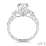 Semi-Mount Diamond Engagement Ring