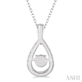 Silver Emotion Diamond Fashion Pendant