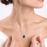 Gemstone & Diamond Pendant