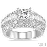 Semi-Mount Diamond Engagement Ring