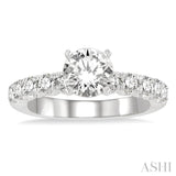 Endless Embrace Semi-Mount Diamond Engagement Ring