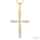 Cross Diamond Pendant