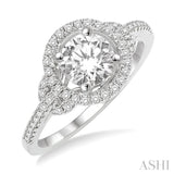 Semi-Mount Diamond Engagement Ring