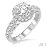 Semi-Mount Diamond Engagement Ring