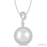 Pearl & Diamond Pendant