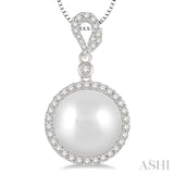 Pearl & Diamond Pendant