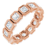 Bezel-Set Eternity Band