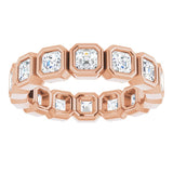 Bezel-Set Eternity Band