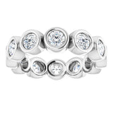 Bezel-Set Eternity Band