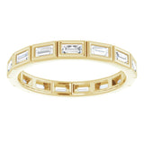 Bezel-Set Eternity Band