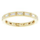 Bezel-Set Eternity Band