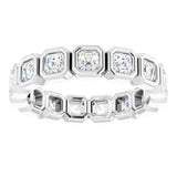 Bezel-Set Eternity Band