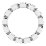 Bezel-Set Eternity Band