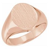 Oval Signet Ring