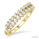 Stackable Baguette Diamond Fashion Ring