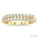 Stackable Baguette Diamond Fashion Ring