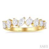 Mixed Shape Diamond Fashion Band